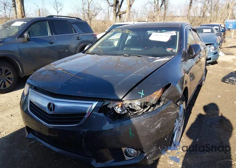 2013 Acura Tsx 2.4 из США, поврежденный, VIN JH4CU2F69DC010635